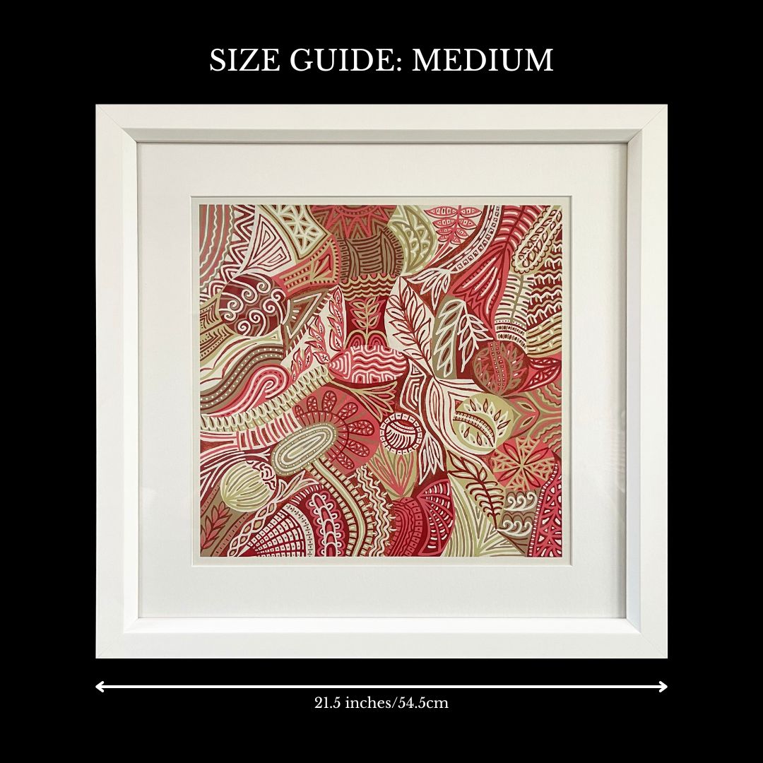 Checkmates Ruby Row Giclee Print