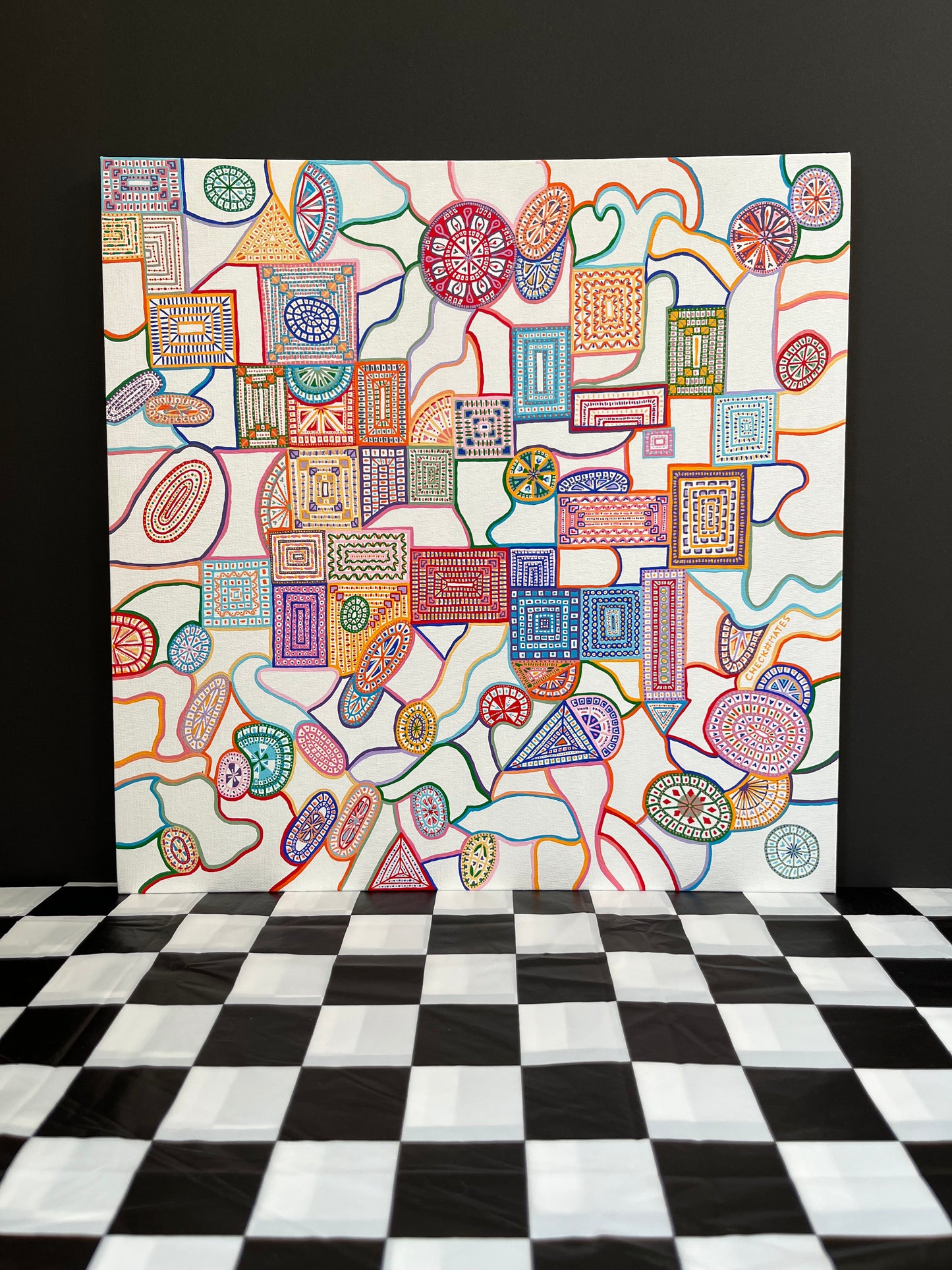 Checkmates Let the Chips Fall Giclee Print