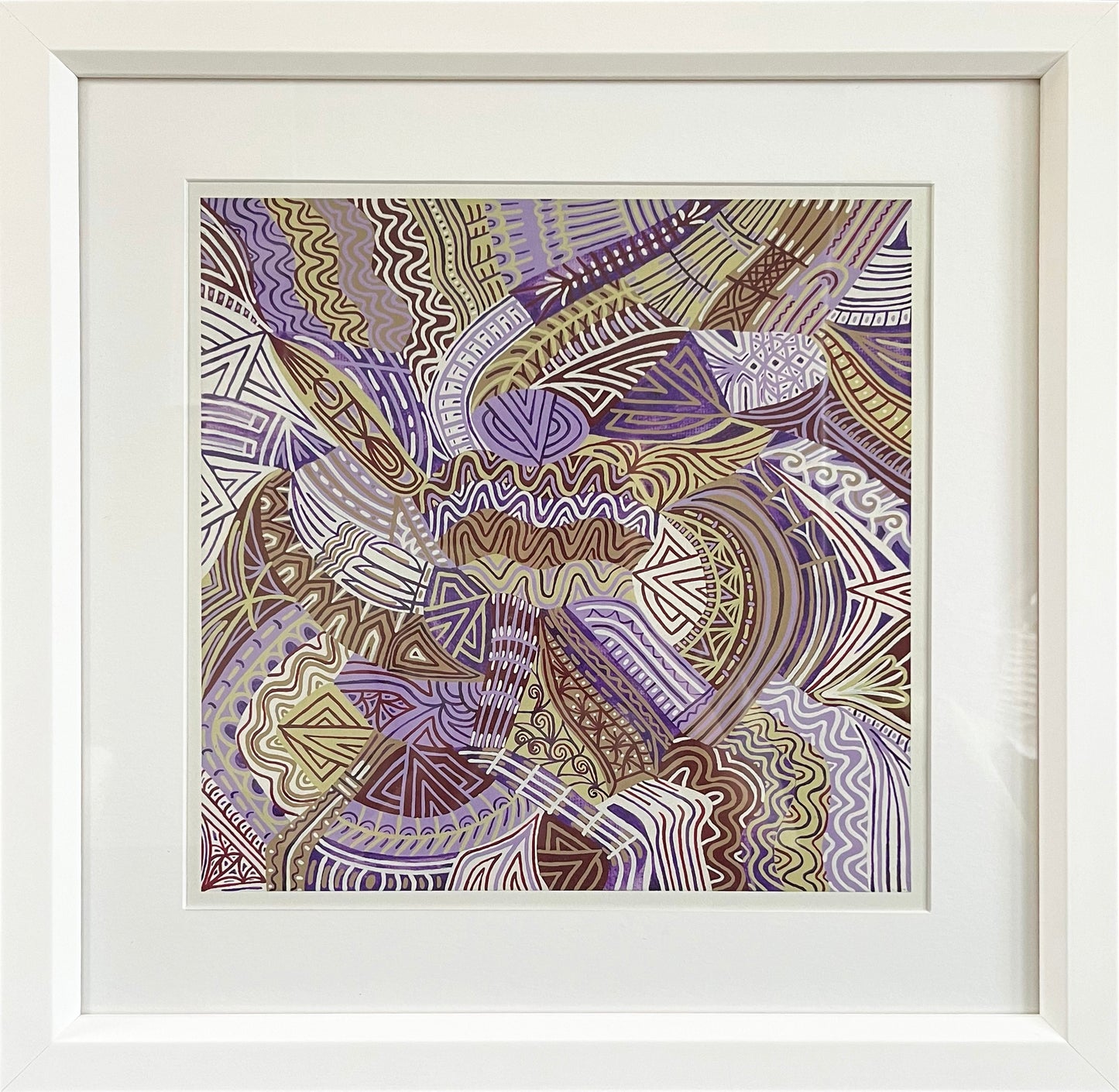 Amethyst Avenue White Frame (practice)