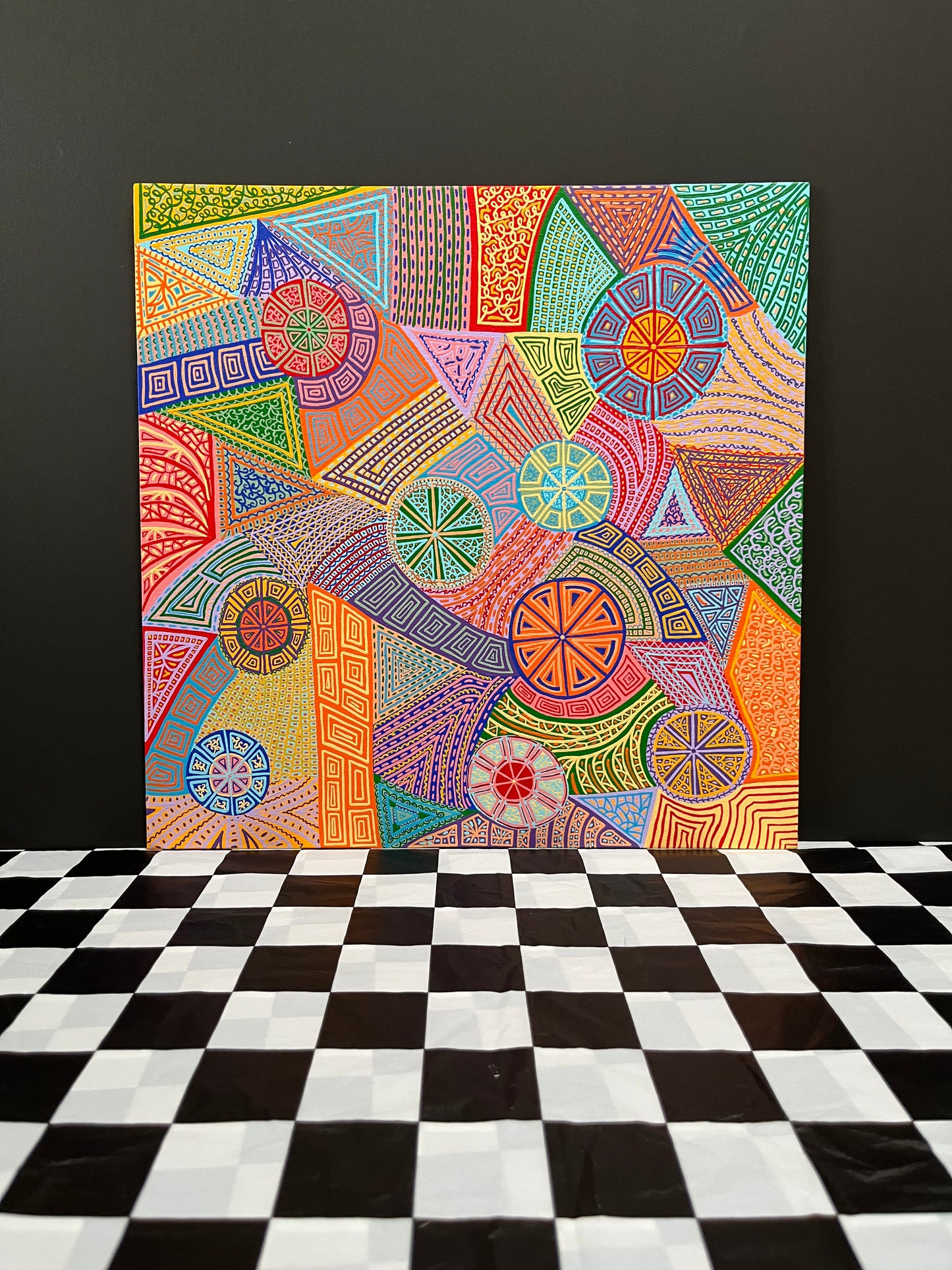 Checkmates Trivial Pursuit Giclee Print