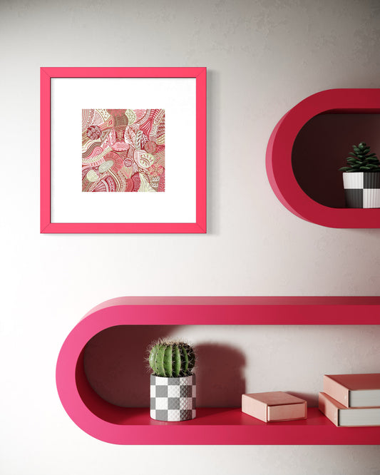 Ruby Row Original Painting