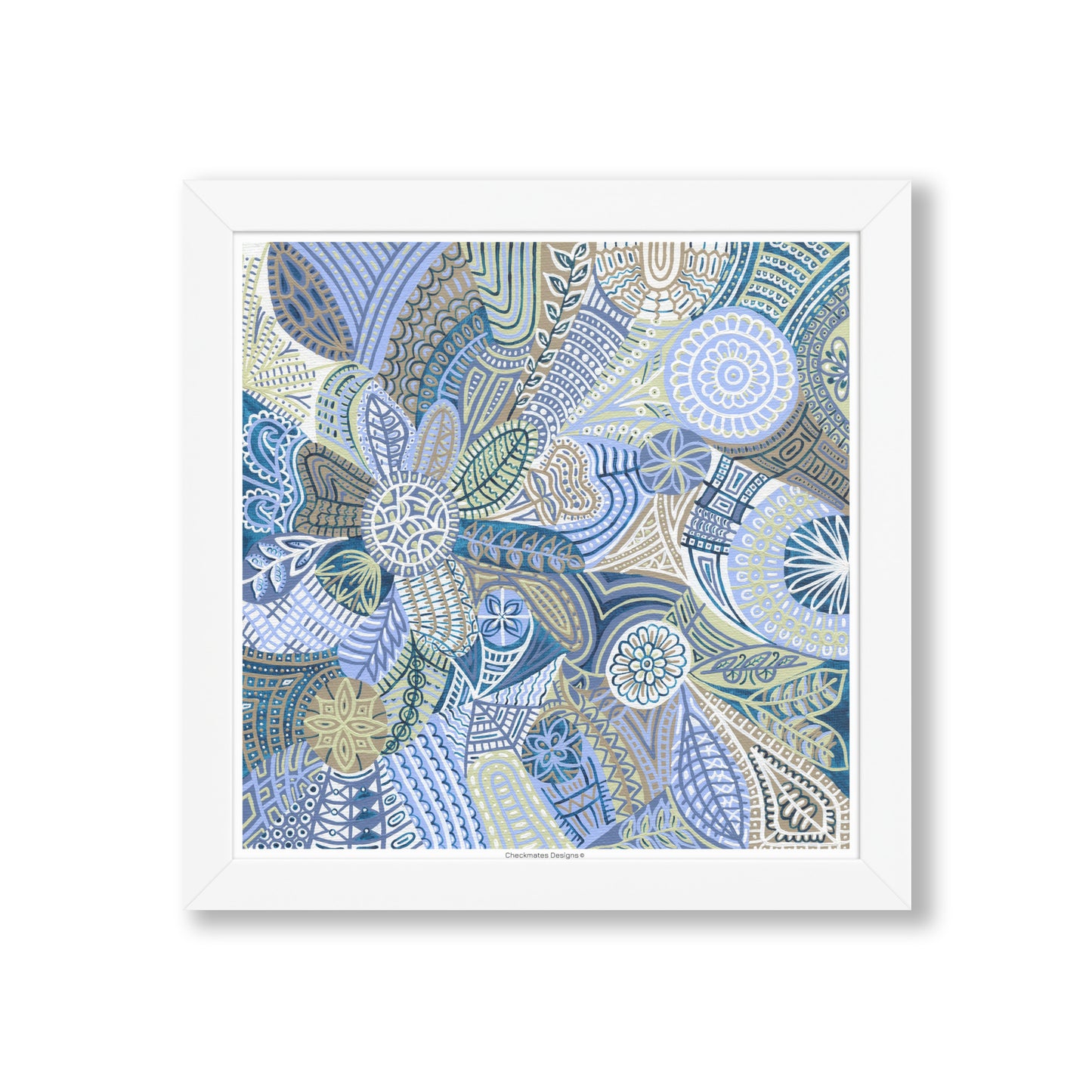 Sapphire Street Print