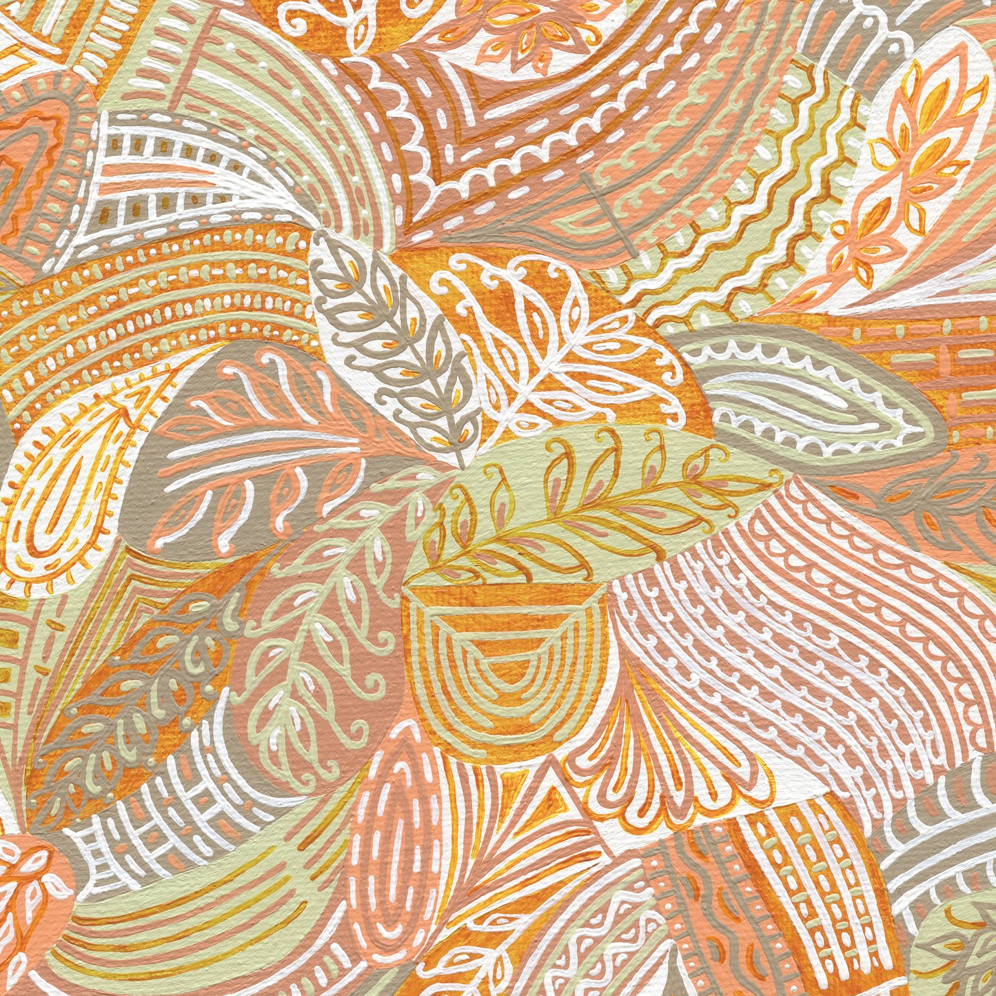 Amber Alleyway Original Painting
