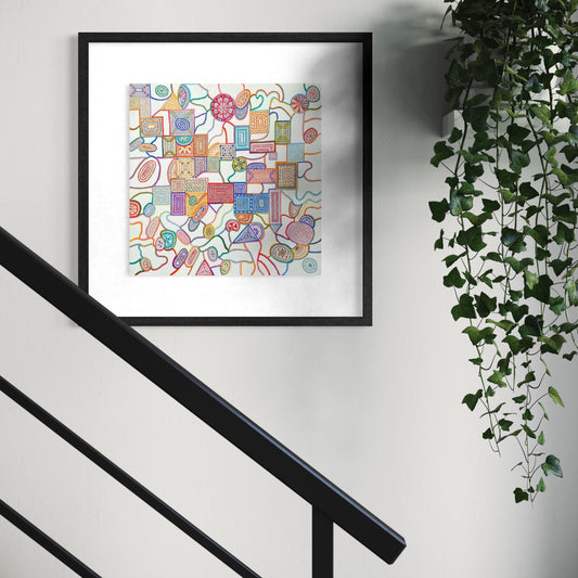 Let the Chip Fall Original Painting