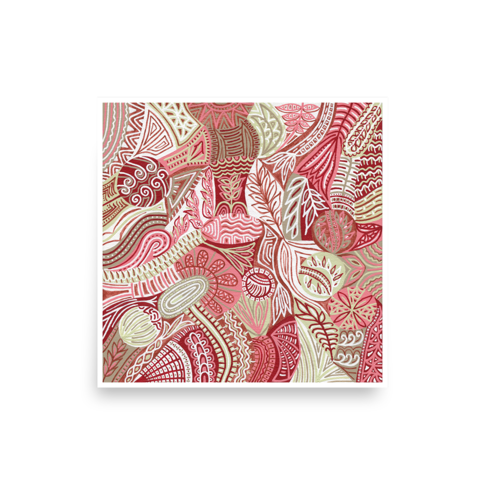 Ruby Row Print