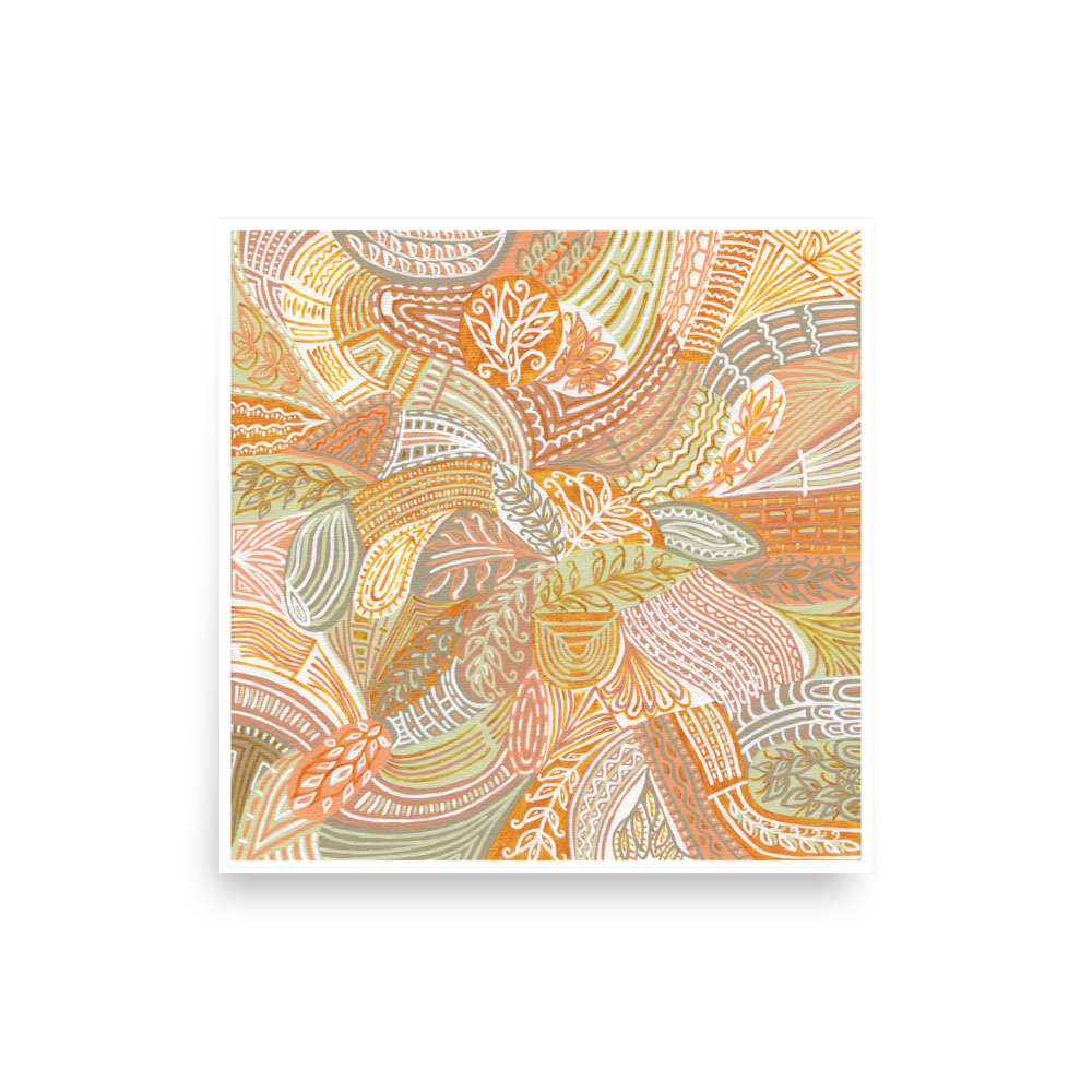 Amber Print