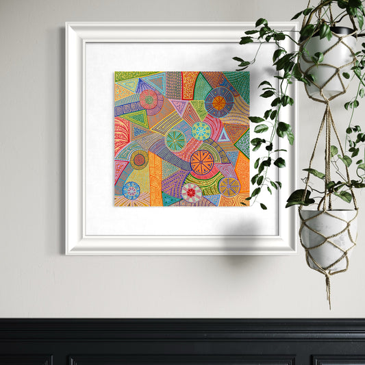 Trivial Pursuit Original Painting