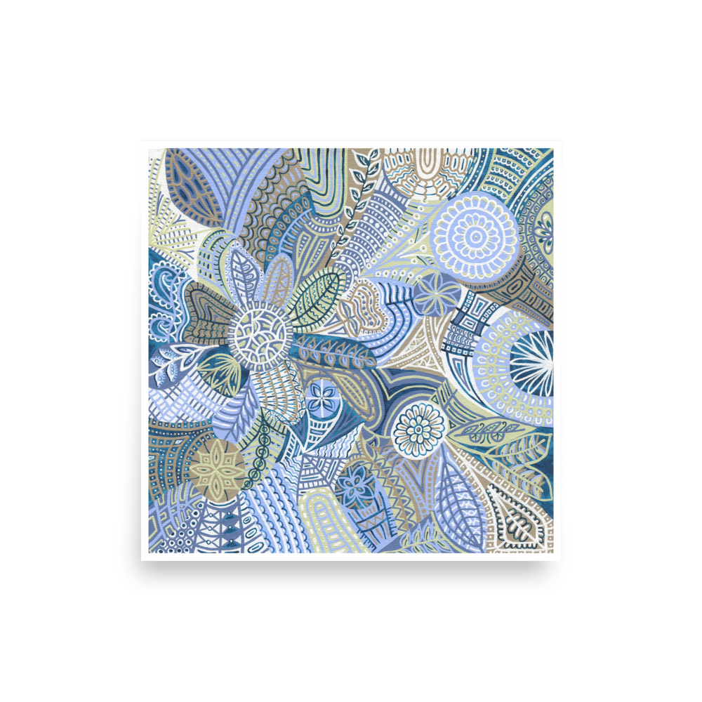 Sapphire Street Print