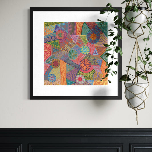 Checkmates Trivial Pursuit Giclee Print