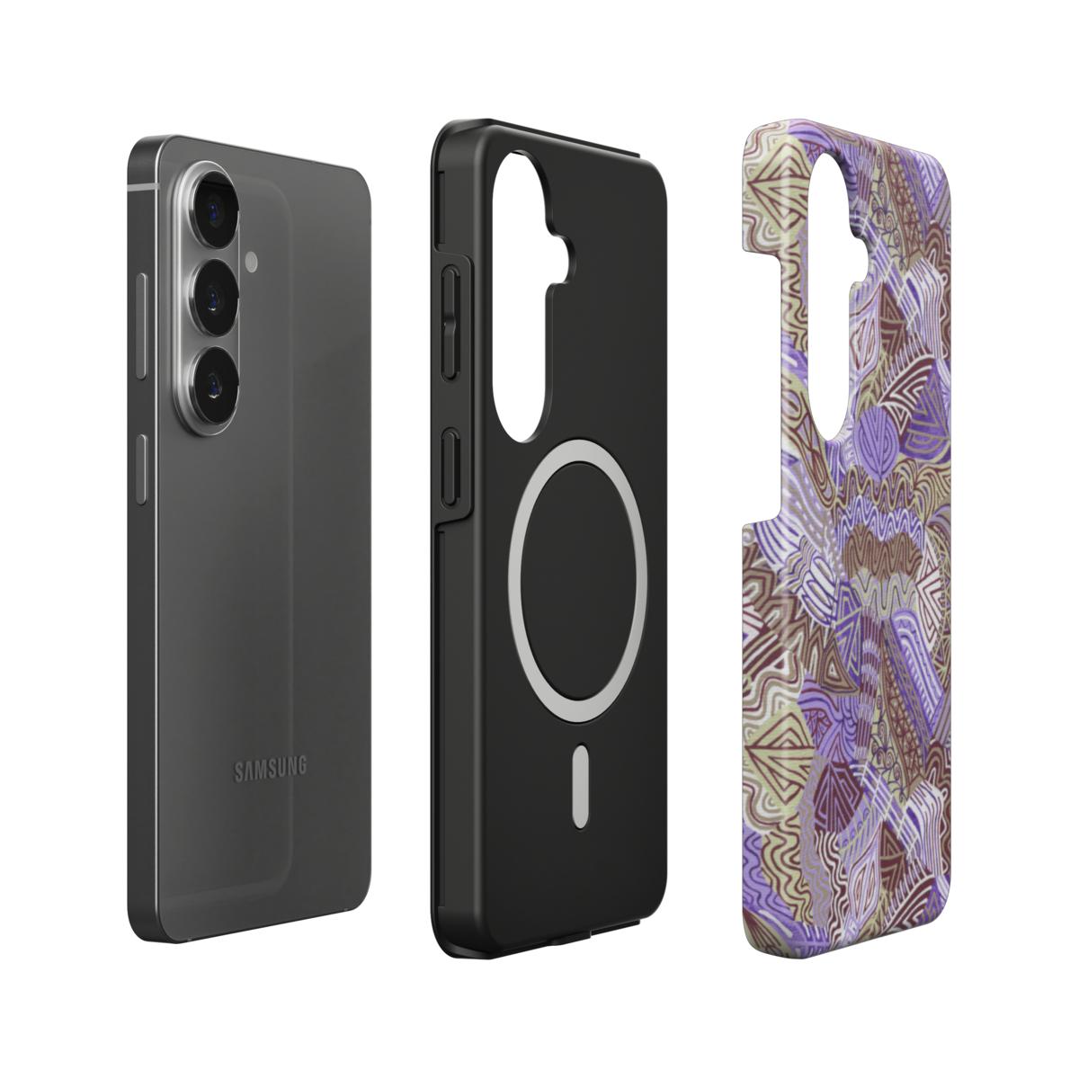 Amethyst Avenue Magnetic Tough Phone Case