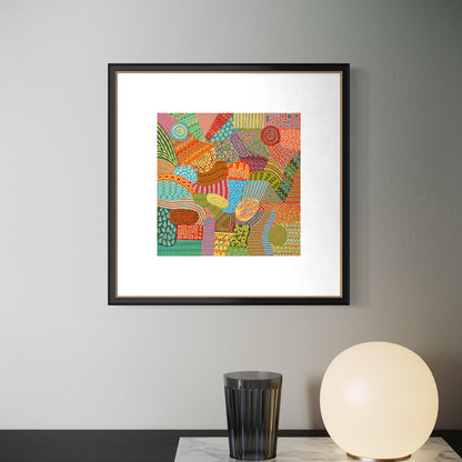 Checkmates Check f2 Giclee Print