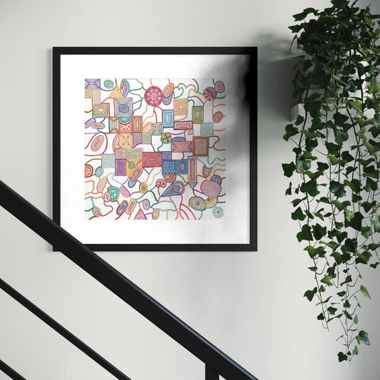 Checkmates Let the Chips Fall Giclee Print