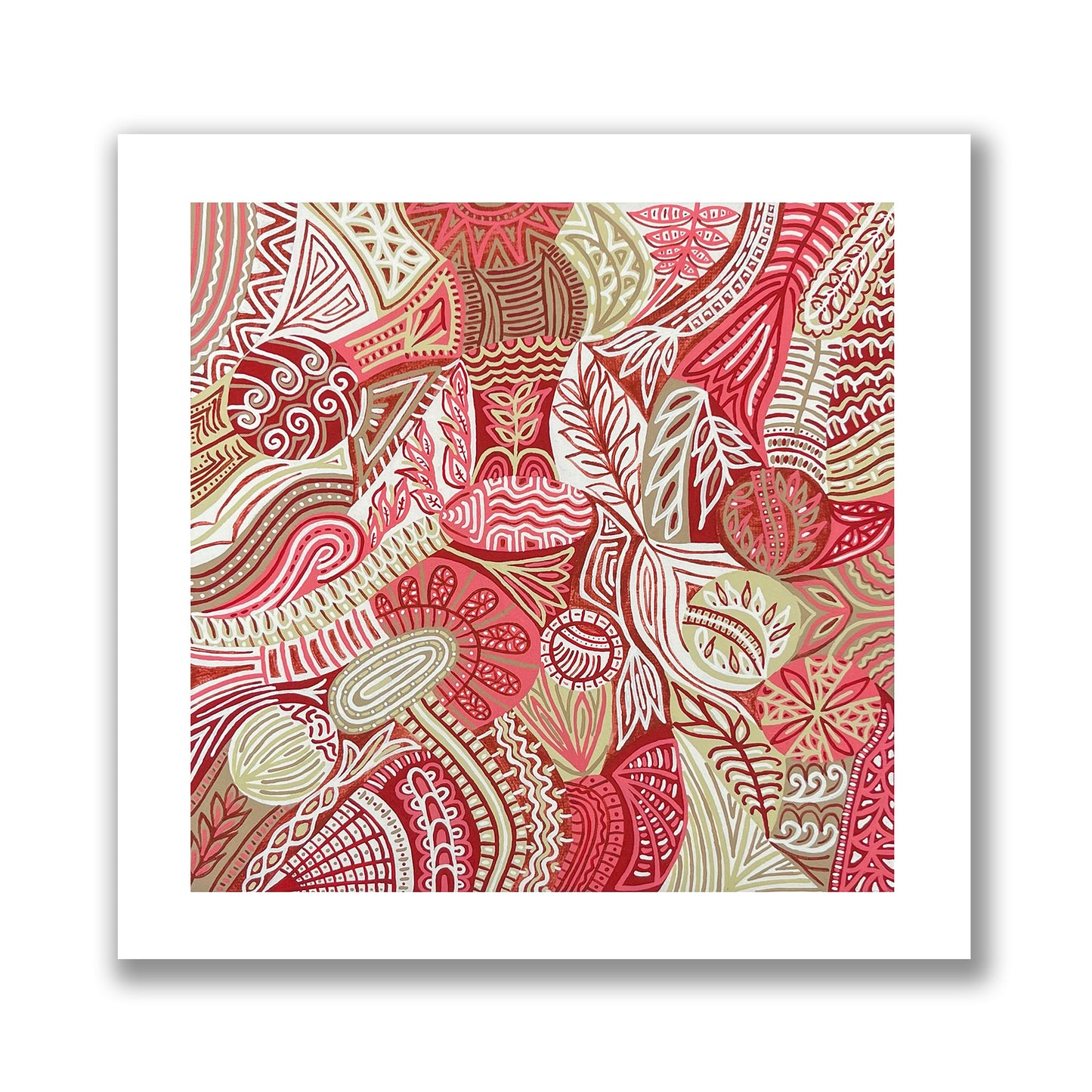 Checkmates Ruby Row Giclee Print