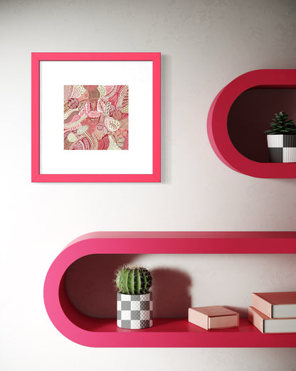 Ruby Row Original Painting