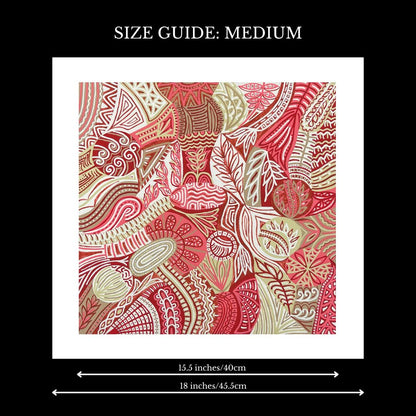 Checkmates Ruby Row Print