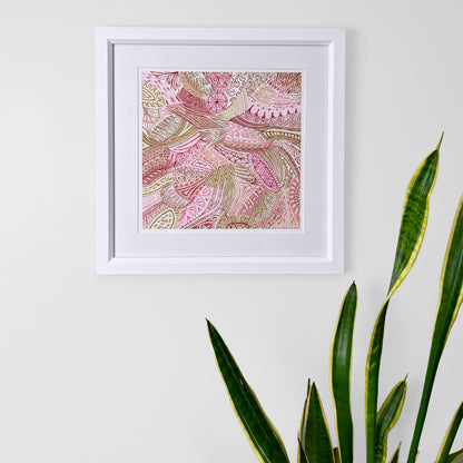 Checkmates Topaz Terrace Giclee Print