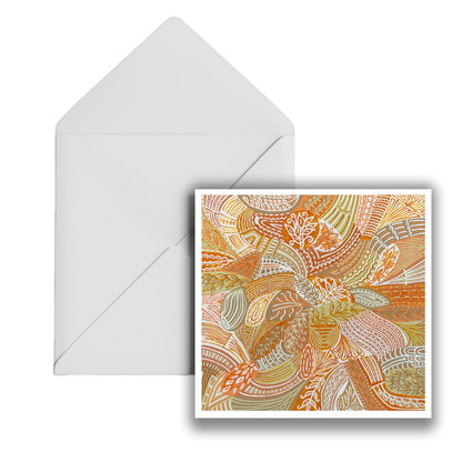 09 Amber Alleyway Card