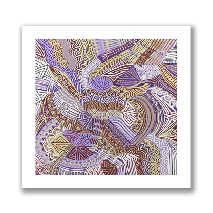 Checkmates Amethyst Avenue Giclee Print