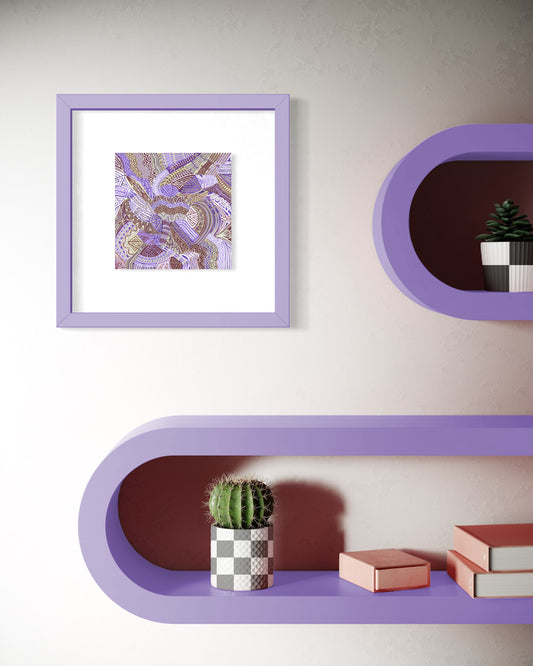 Amethyst Avenue Original Painting