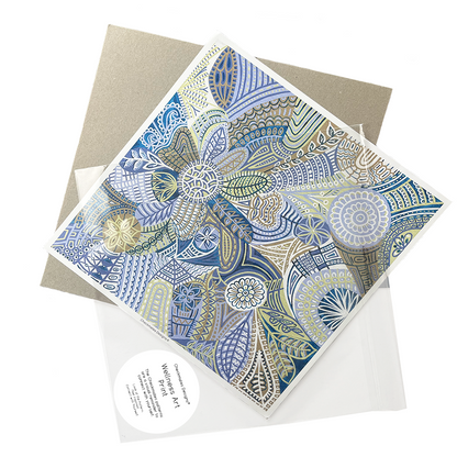 03 Sapphire Street Print