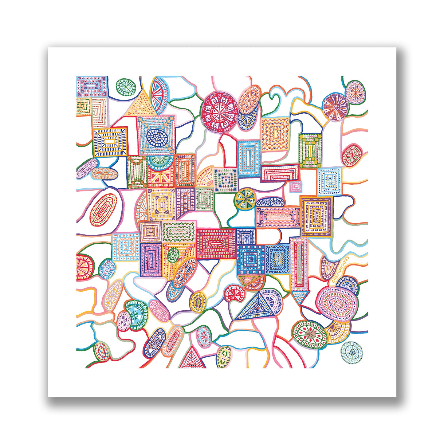 Checkmates Let the Chips Fall Giclee Print