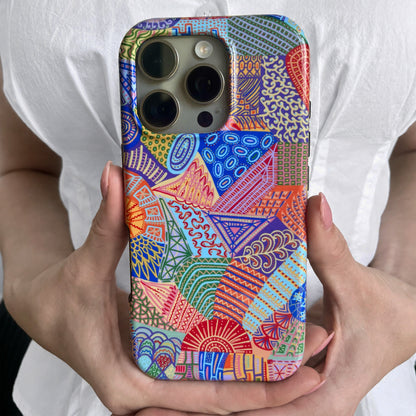 11 Kaleidoscope iPhone Case