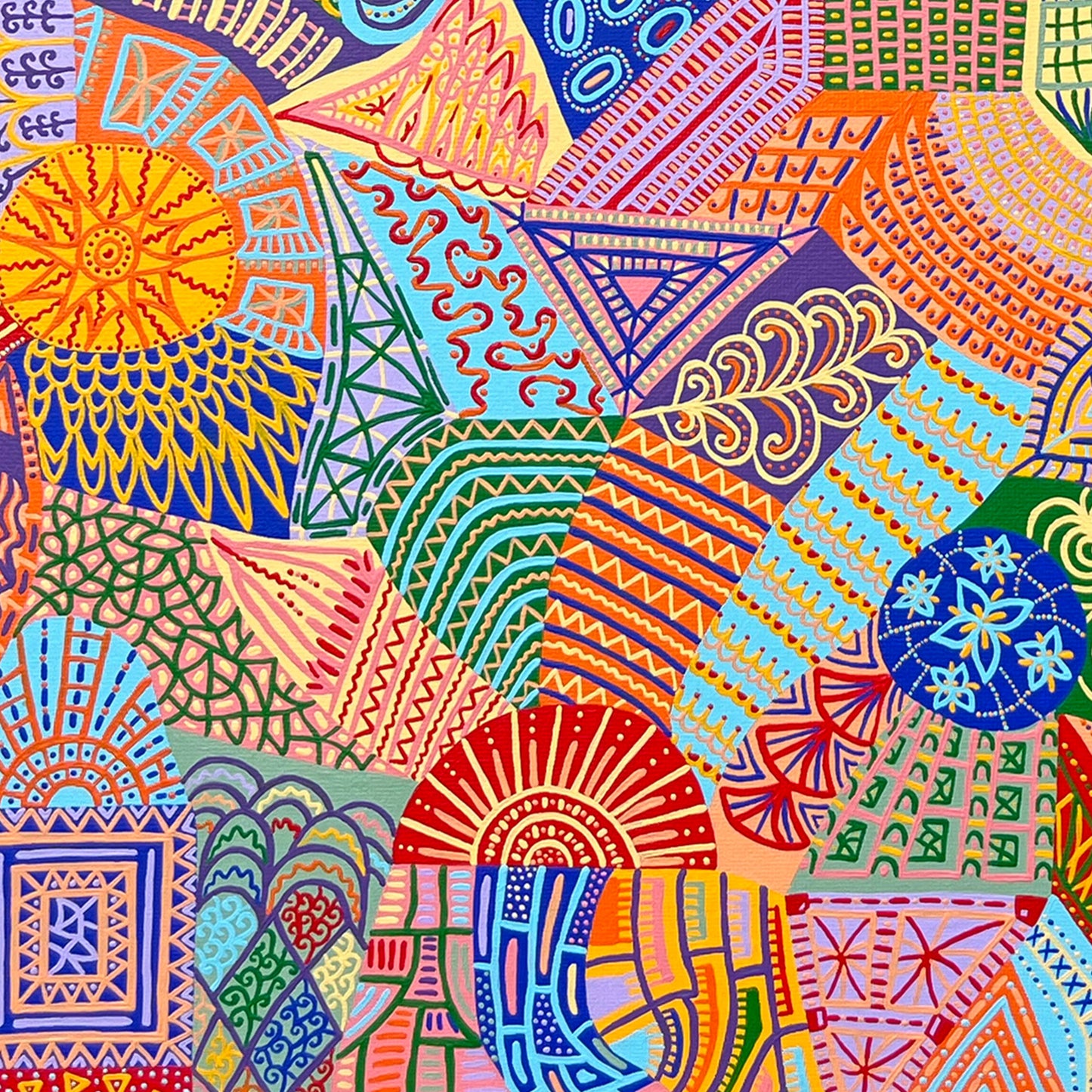 Kaleidoscope Original Painting