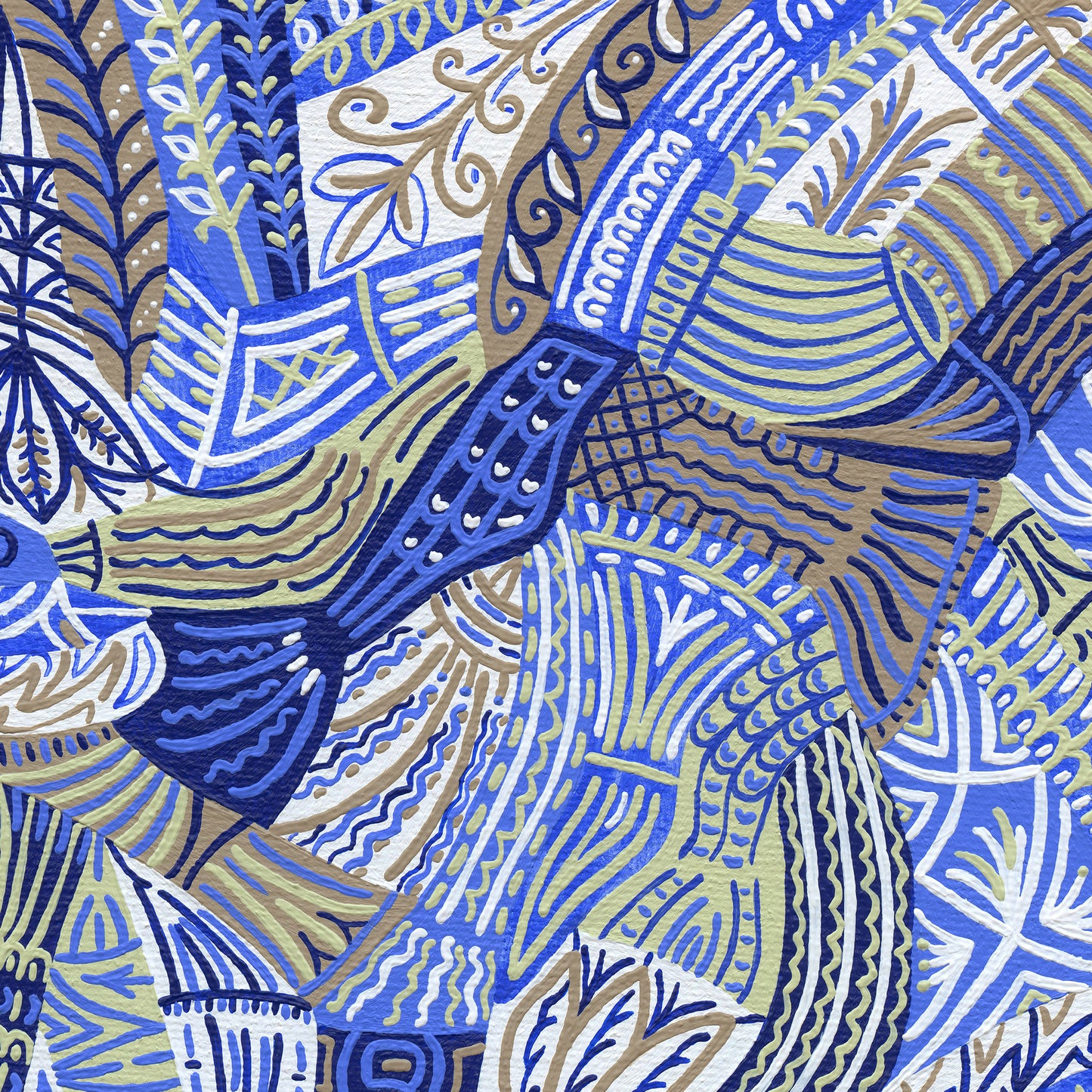 Lapis Lane Original Painting