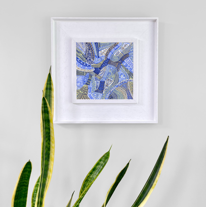 Lapis Lane Original Painting