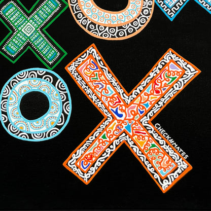 Noughts and Crosses Original Painting