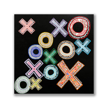 Noughts and Crosses Original Painting