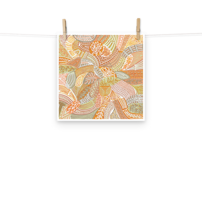 Amber Print