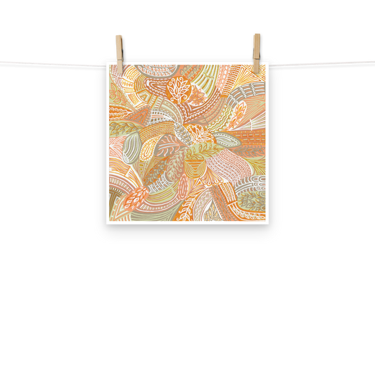 Amber Alleyway Print