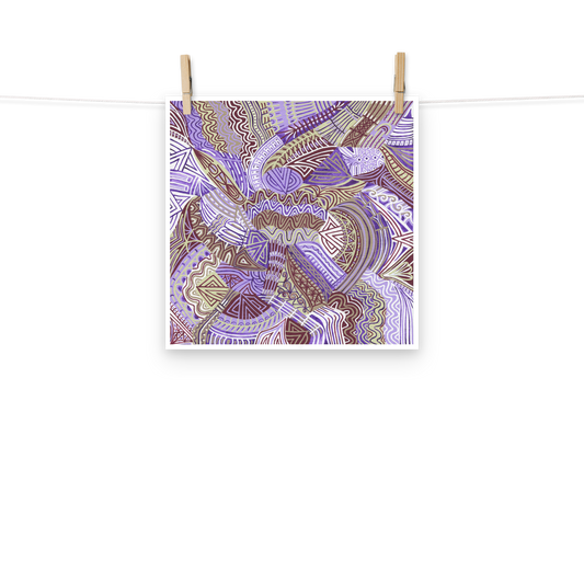 Amethyst Avenue Print