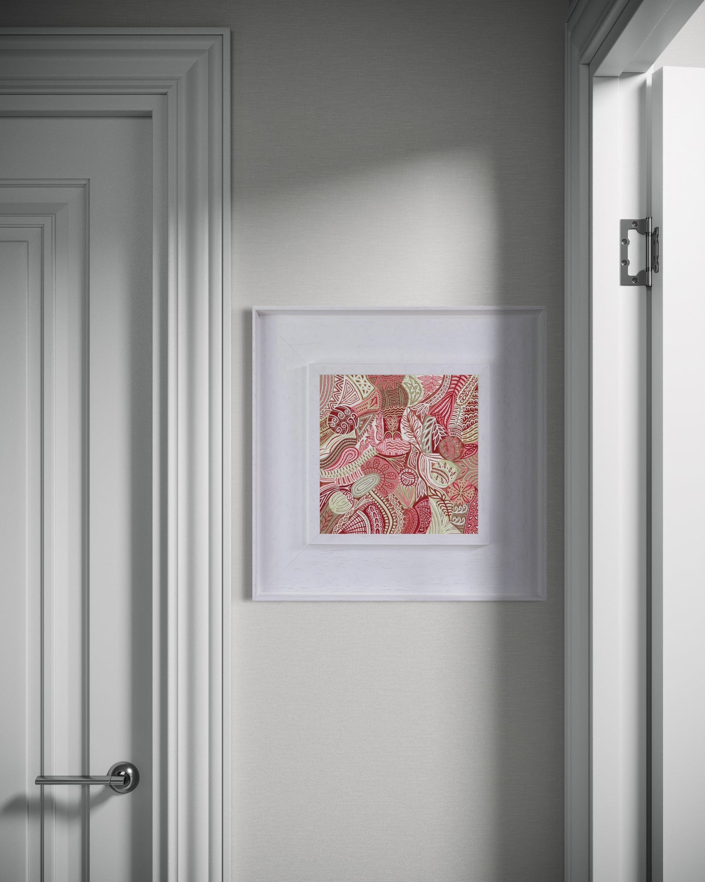 Ruby Row Original Painting