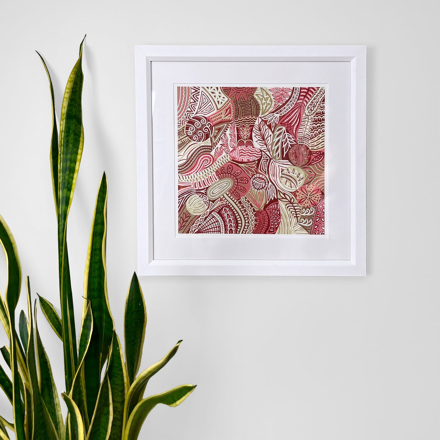 Checkmates Ruby Row Giclee Print