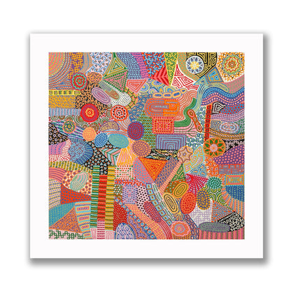 Checkmates Snakes and Ladders Giclee Print