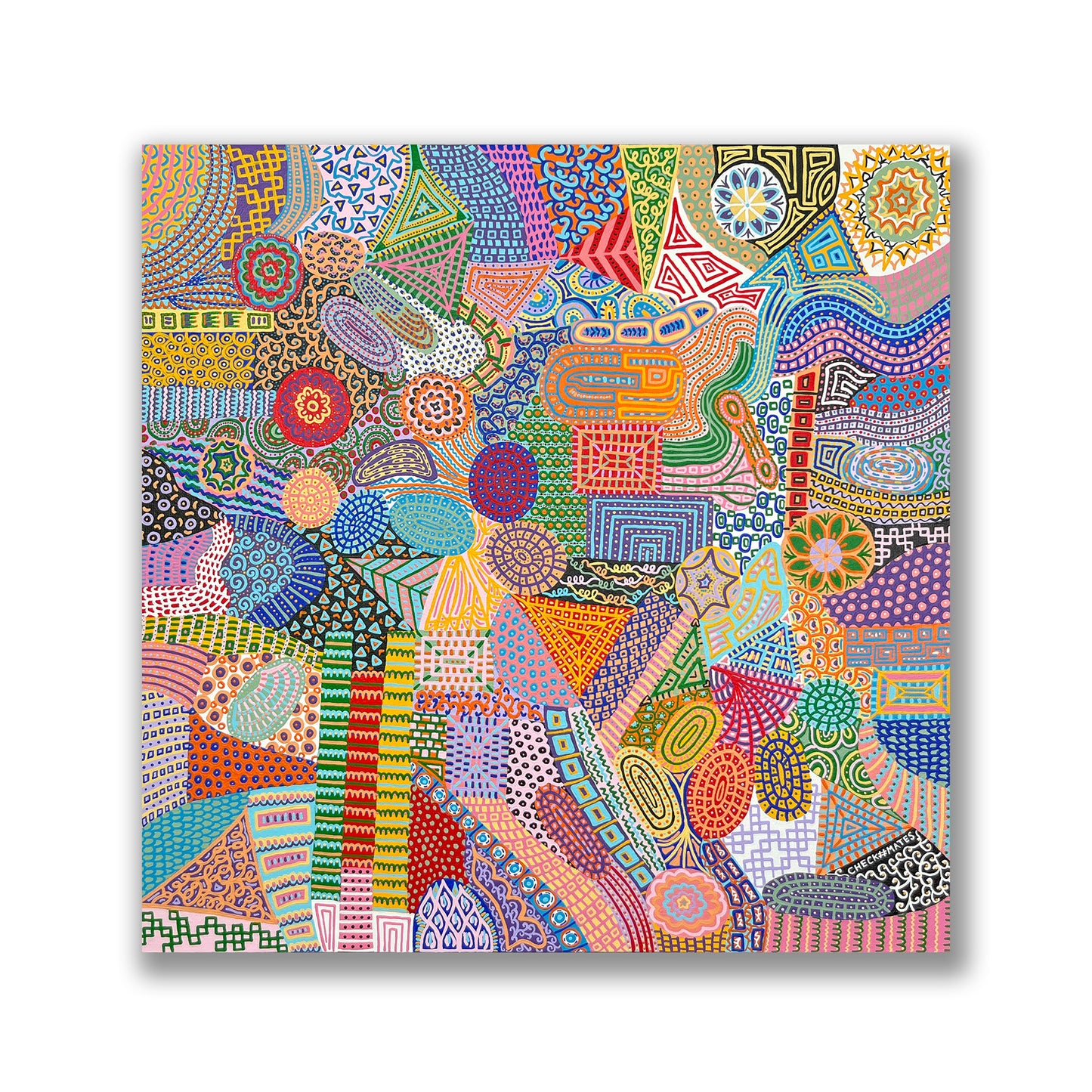 Snakes and Ladders Original Painting
