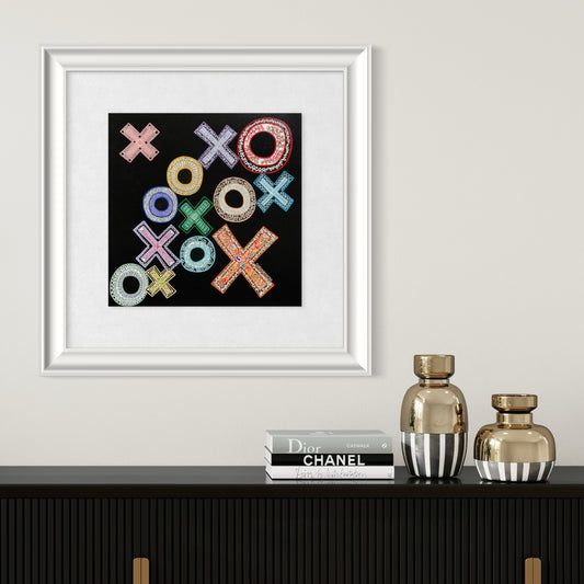 Noughts and Crosses Original Painting