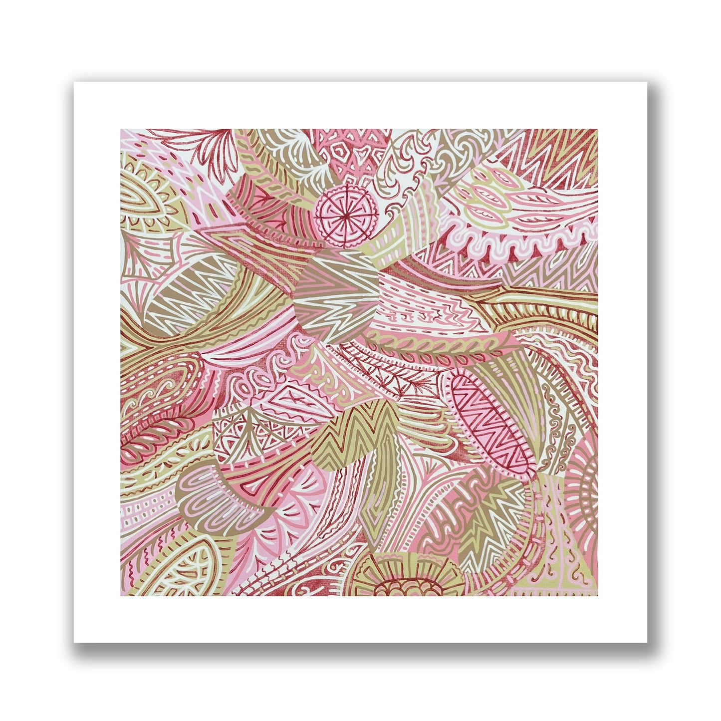 Checkmates Topaz Terrace Giclee Print
