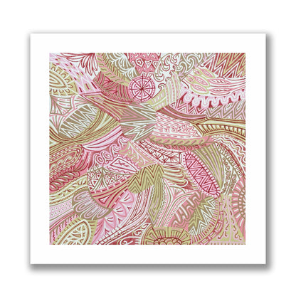 Checkmates Topaz Terrace Giclee Print