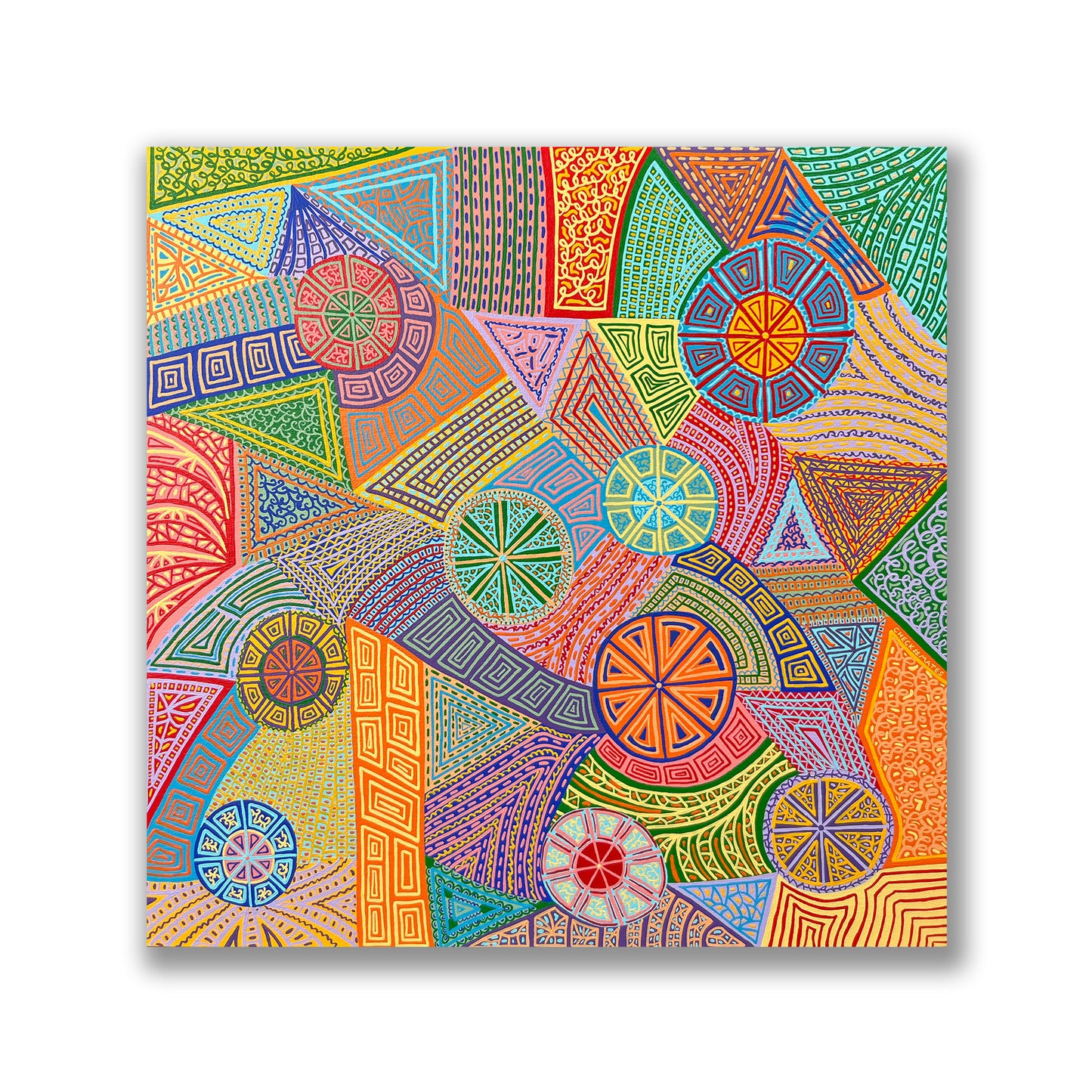 Trivial Pursuit Original Painting