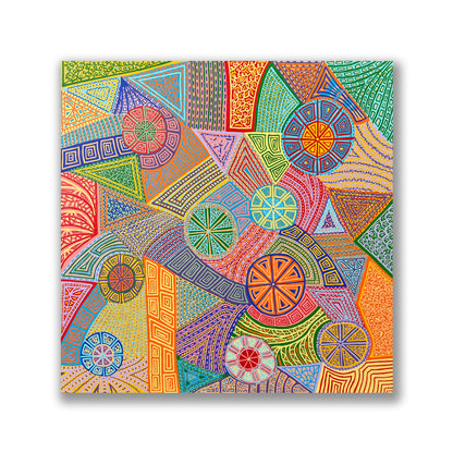 Trivial Pursuit Original Painting