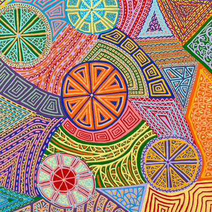 Trivial Pursuit Original Painting