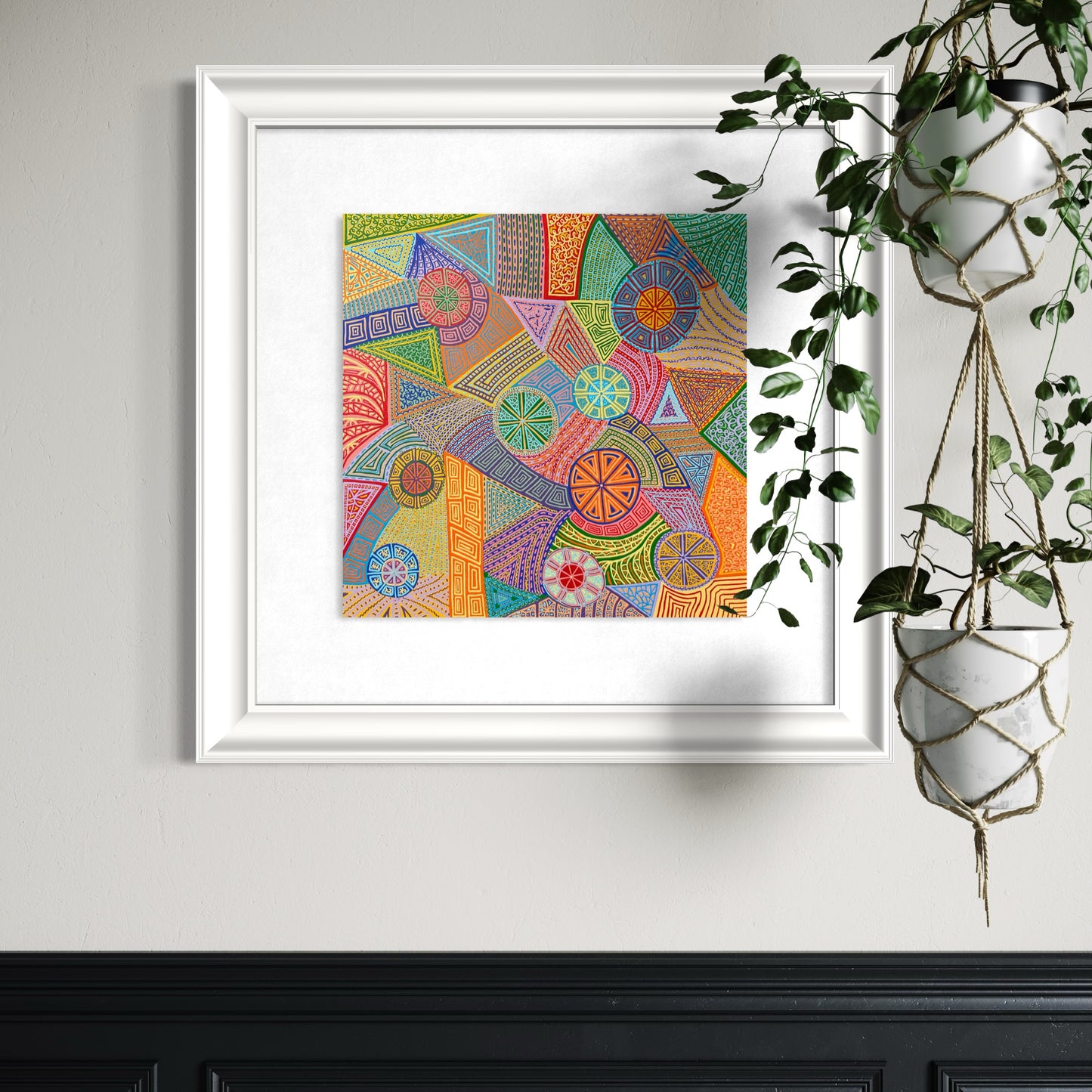 Trivial Pursuit Original Painting