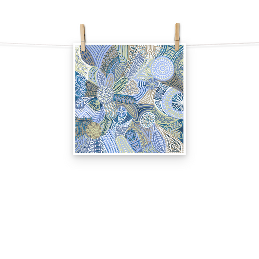 Sapphire Street Print