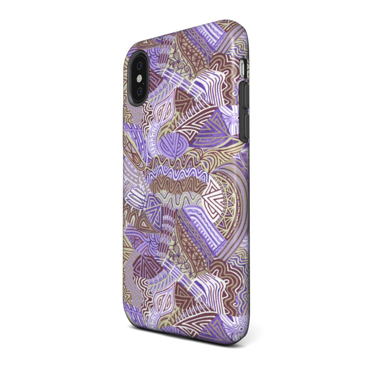 Amethyst Avenue Tough Phone Case